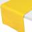 Chemin de table 45x200 cm DIABOLO jaune Curcuma traitement teflon