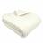 Couverture polaire luxe 180x220 cm 100% polyester 430 g/m2 NARVIK Blanc Naturel