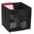 Cube de rangement 30x30x30 cm noir