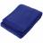 Drap de bain 100x150 cm 100% coton peigné ALBA bleu moyen