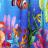 Drap de plage 75x150 cm CORAL SEA Multicolore