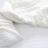 Drap housse 90x200 cm coton issu de l'agriculture biologique SILLA blanc