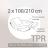 Drap housse relaxation uni 2x100x210 cm 100% coton ALTO Garance - TPR Tête et pied relevable