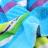 Drap de plage 100x180 cm KAMEA multicolore