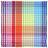 Fouta carrée doublée éponge 180x180 cm HANKO Multicolore
