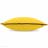 Housse de coussin 45x45 cm MONTSEGUR jaune Curcuma