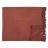Jeté de canapé 130x160 cm SOFIA rouge terracotta