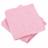 Lot de 2 serviettes invité 30x30 cm 100% coton peigné ALBA rose bonbon