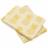 Lot de 2 torchons de cuisine toile 50x70 cm coton PINEAPPLE jaune