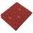 Nappe carrée 150x150 cm DIVA rouge