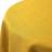 Nappe ovale 180x240 cm Jacquard 100% coton CUBE jaune Curcuma