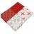 nappe rectangle 170x300 cm jacquard CARCES rouge