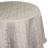 Nappe ronde 180 cm Jacquard 100% polyester BRUNCH taupe