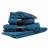 Parure de bain 7 pièces ROYAL CRESENT Bleu Céleste 650 g/m2