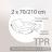 Protège matelas imperméable 2x70x210 ANTONY spécial lit articulé TPR Molleton enduction acrylique