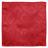 Lot de 3 serviettes de table 45x45 cm Jacquard 100% polyester BRUNCH rouge