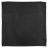 Lot de 3 serviettes de table 45x45 cm Jacquard 100% polyester LOUNGE noir