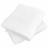 Lot de 2 serviettes invité 30x50 cm LUXOR blanc