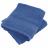 Lot de 2 serviettes invité 30x50 cm LUXOR bleu