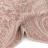 Lot de 2 serviettes invité 33x50 cm 100% coton PLENTY rose
