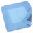 Tapis de bain antidérapant 60x60 cm velours PRESTIGE bleu Ciel