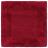 Tapis de bain 60x60 cm DREAM rouge Bordeaux 2100 g/m2