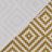 Tissu polyester motif géométrique PANAMA jaune Curry